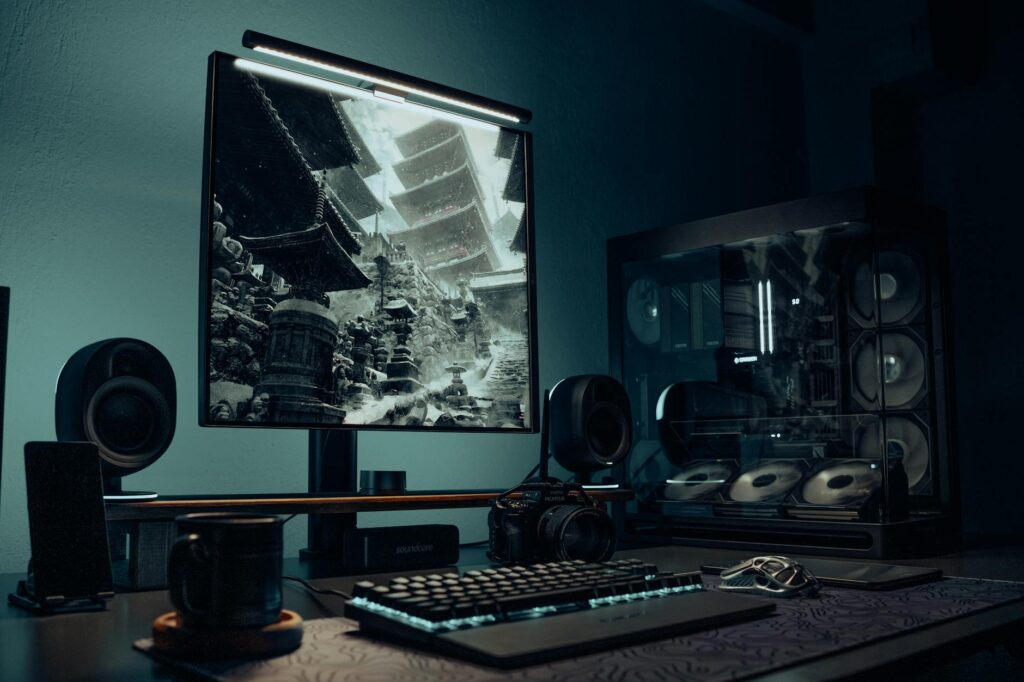 Game imersif dengan grafis hiperrealistis yang mendefinisikan ulang realitas virtual.